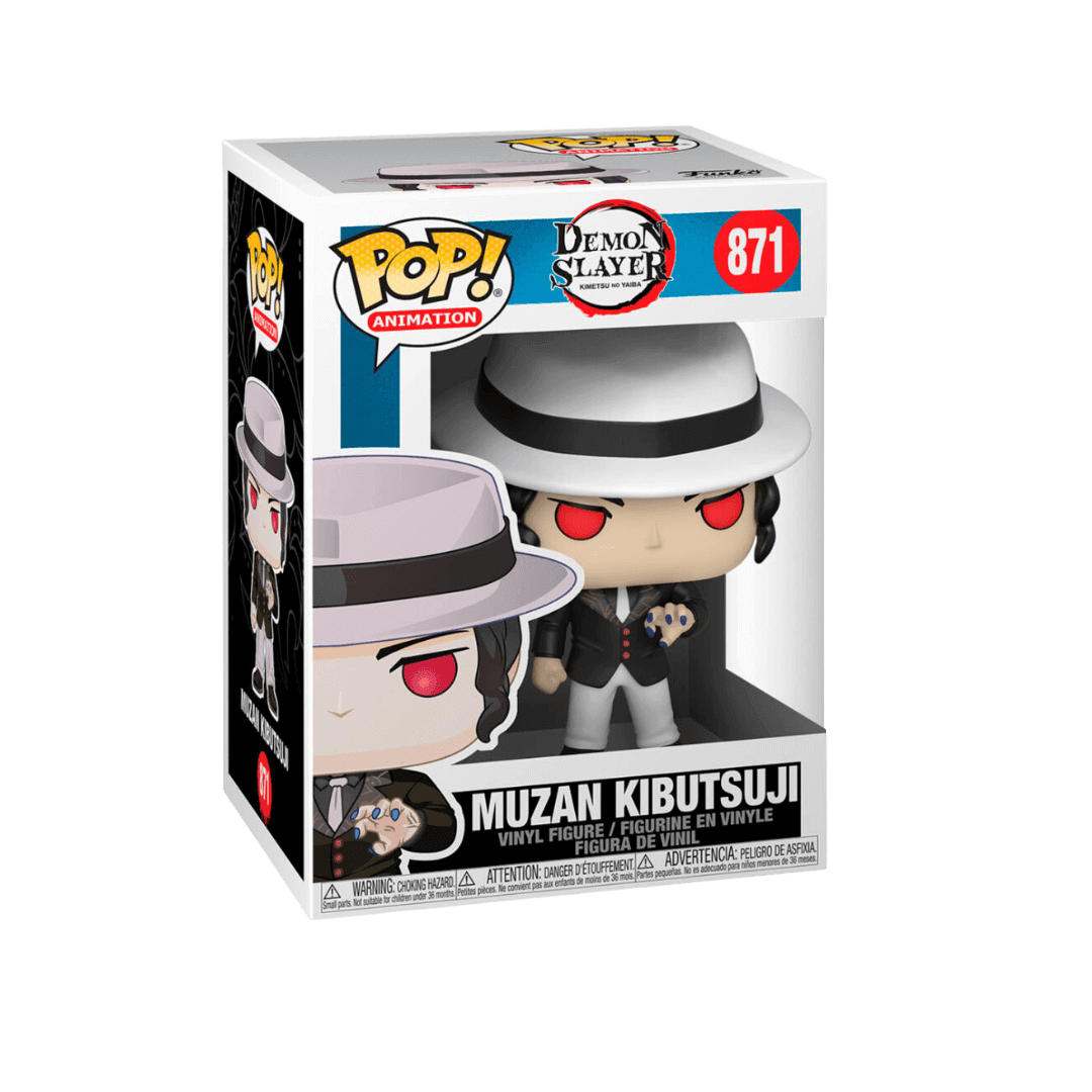 Funko Pop! Demon Slayer – Muzan Kibutsuji Vinylfigur (9 cm) mit Fensterbox