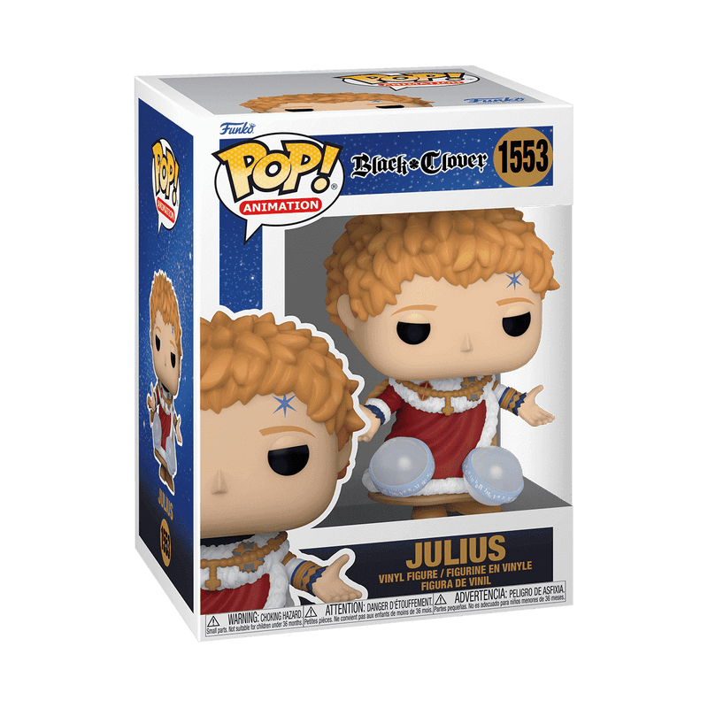 Funko Pop! Black Clover – Julius mit Zauberspruch | 9 cm Vinyl-Figur - AnimeGo