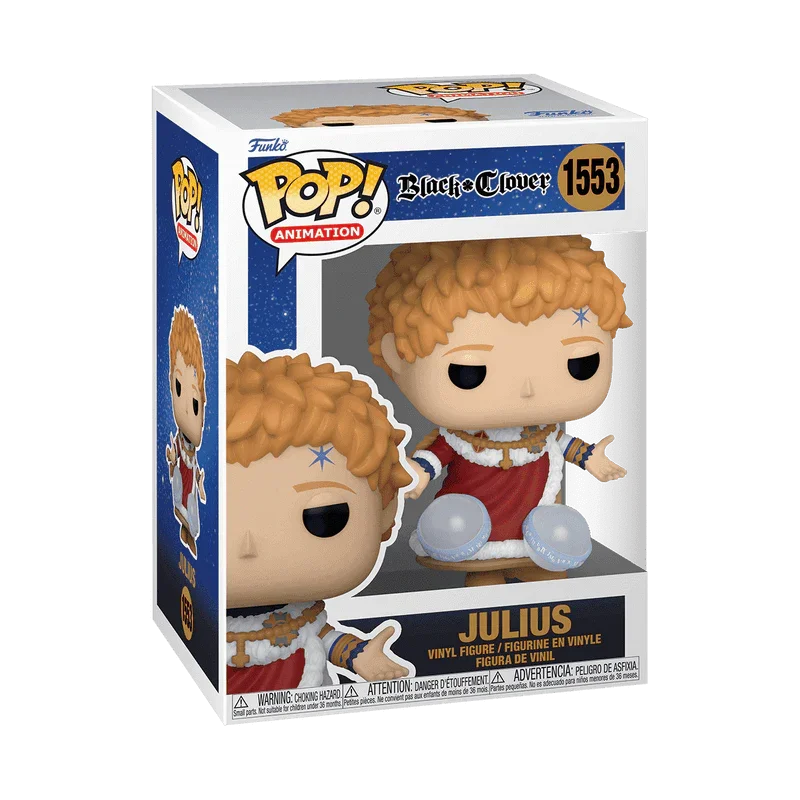 Funko Pop! Black Clover – Julius mit Zauberspruch | 9 cm Vinyl-Figur - AnimeGo