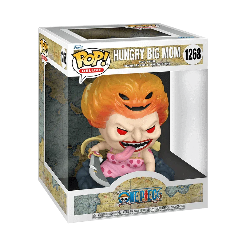Funko Pop! Deluxe – Hungry Big Mom im fensterbox| One Piece | 17 cm Vinyl-Figur - AnimeGo
