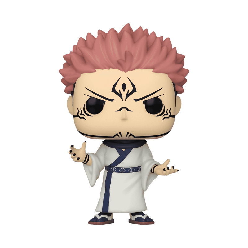 Funko Pop! Jujutsu Kaisen – Ryomen Sukuna Figur in 9 cm, detailreiches Design, perfekt für Sammler und Anime-Fans.