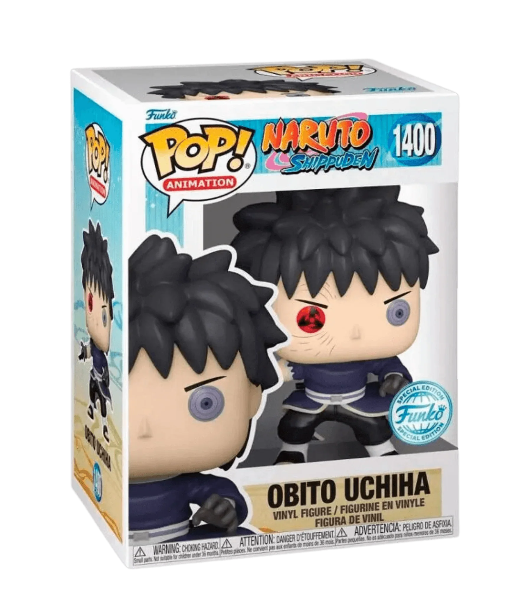 Funko Pop Figur Obito Uchiha – Naruto Shippuden – 9 cm Vinyl.