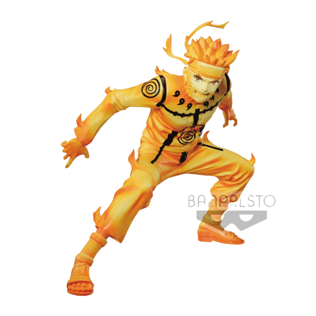Naruto Shippuden – Uzumaki Naruto Kyuubi Mode Figur 15 cm | Banpresto - AnimeGo