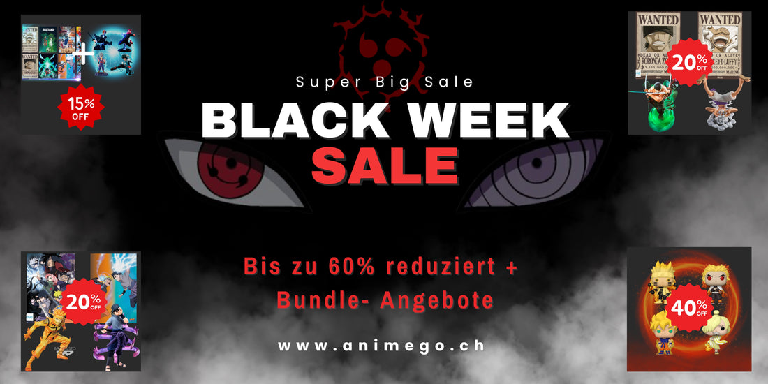 AnimeGo startet in die Feiertagsaktionen – Black Week jetzt live!