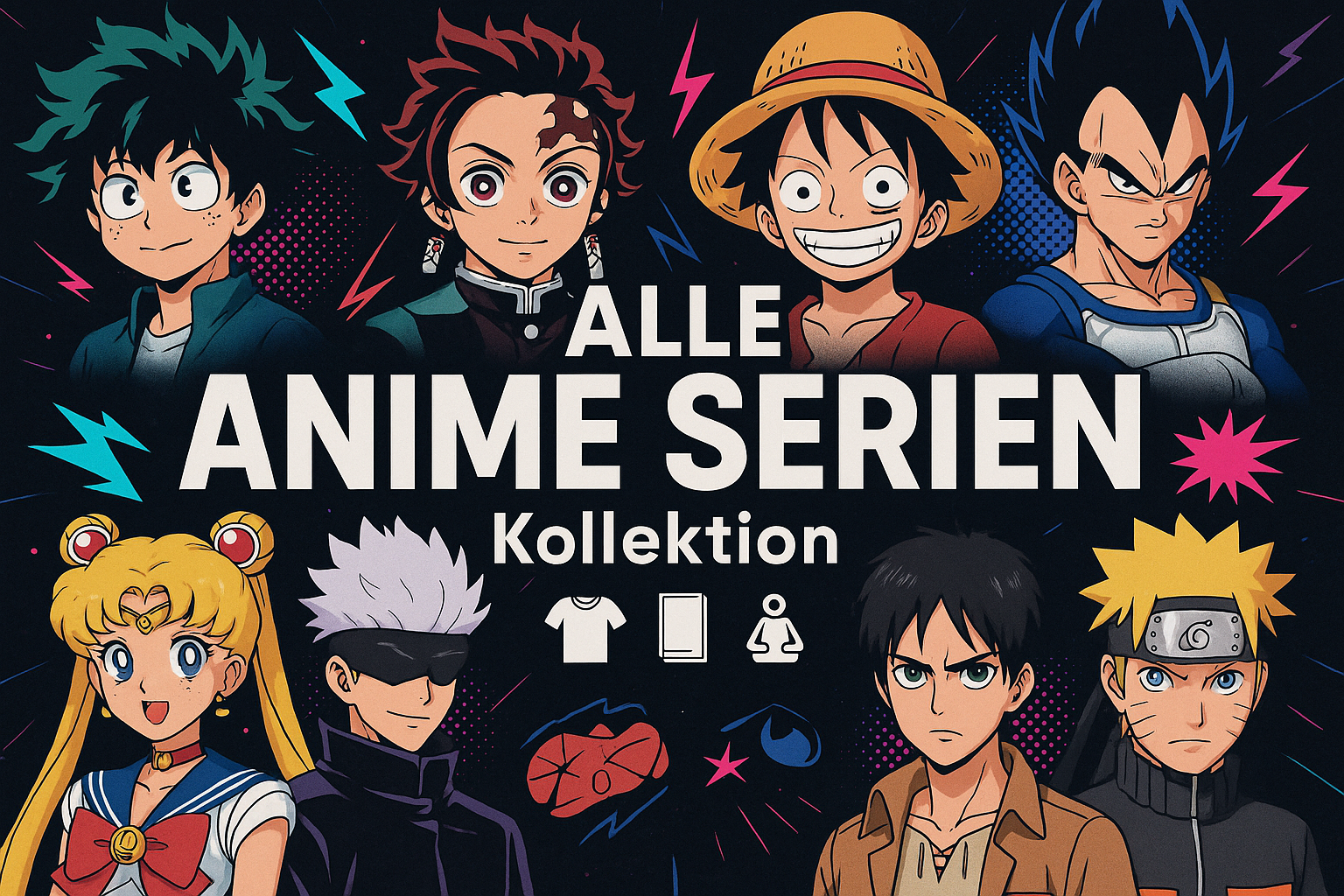 Anime Figuren & Merchandise – My Hero, Jujutsu Kaisen, Tokyo Ghoul & mehr bei AnimeGo Schweiz