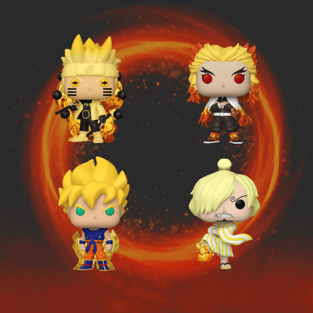 Funko Pop! Anime Figuren – Vinyl-Sammlerfiguren von Naruto, One Piece, Dragon Ball & mehr