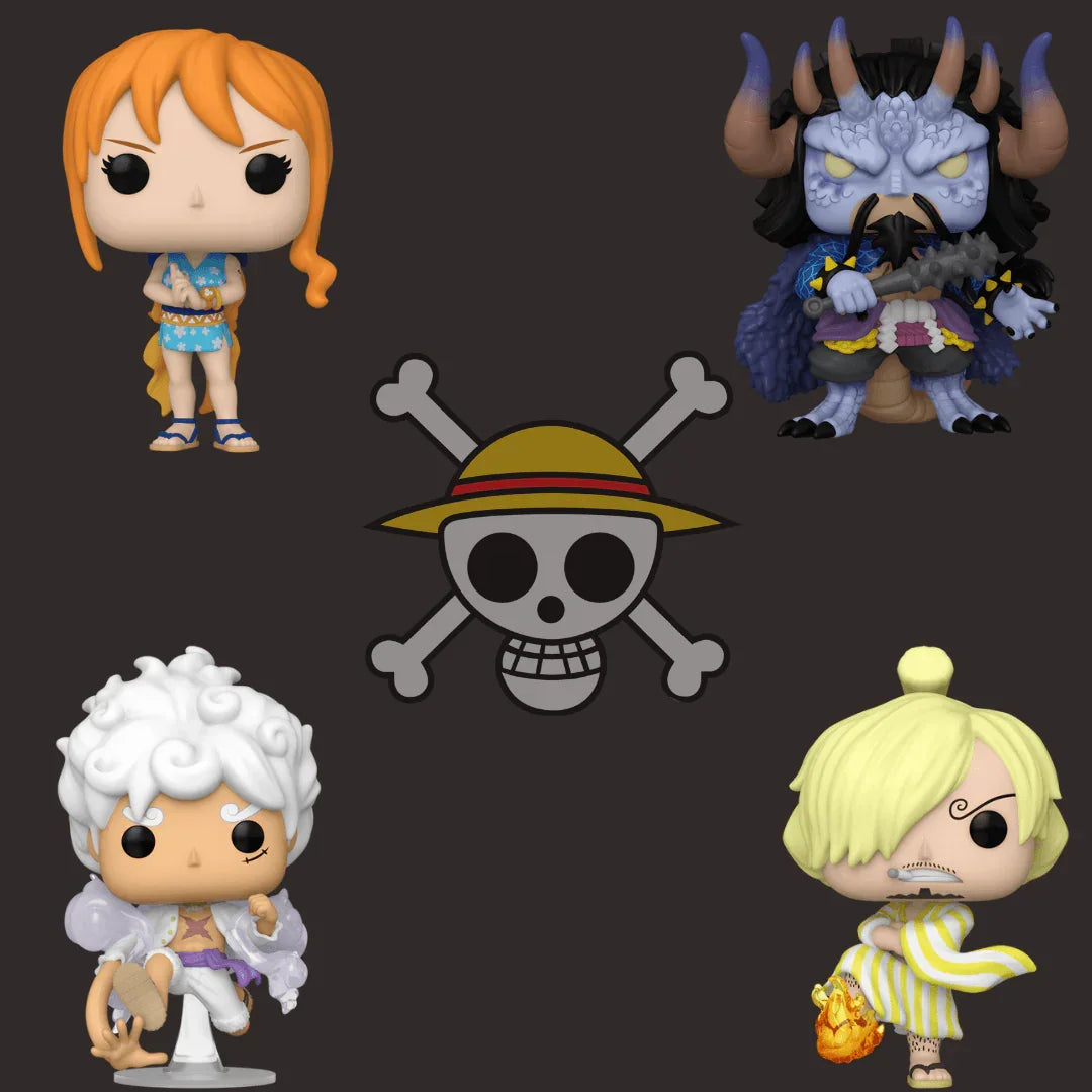 One Piece Funko Pop Figuren – Luffy, Zoro, Nami, Sanji & mehr als Vinylfiguren