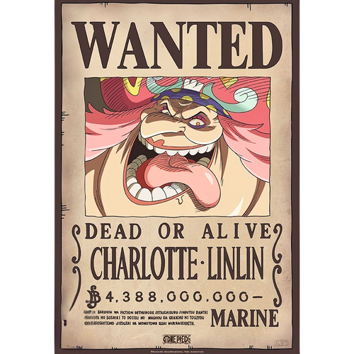 Big Mom – Wanted Poster (52 × 38 cm)