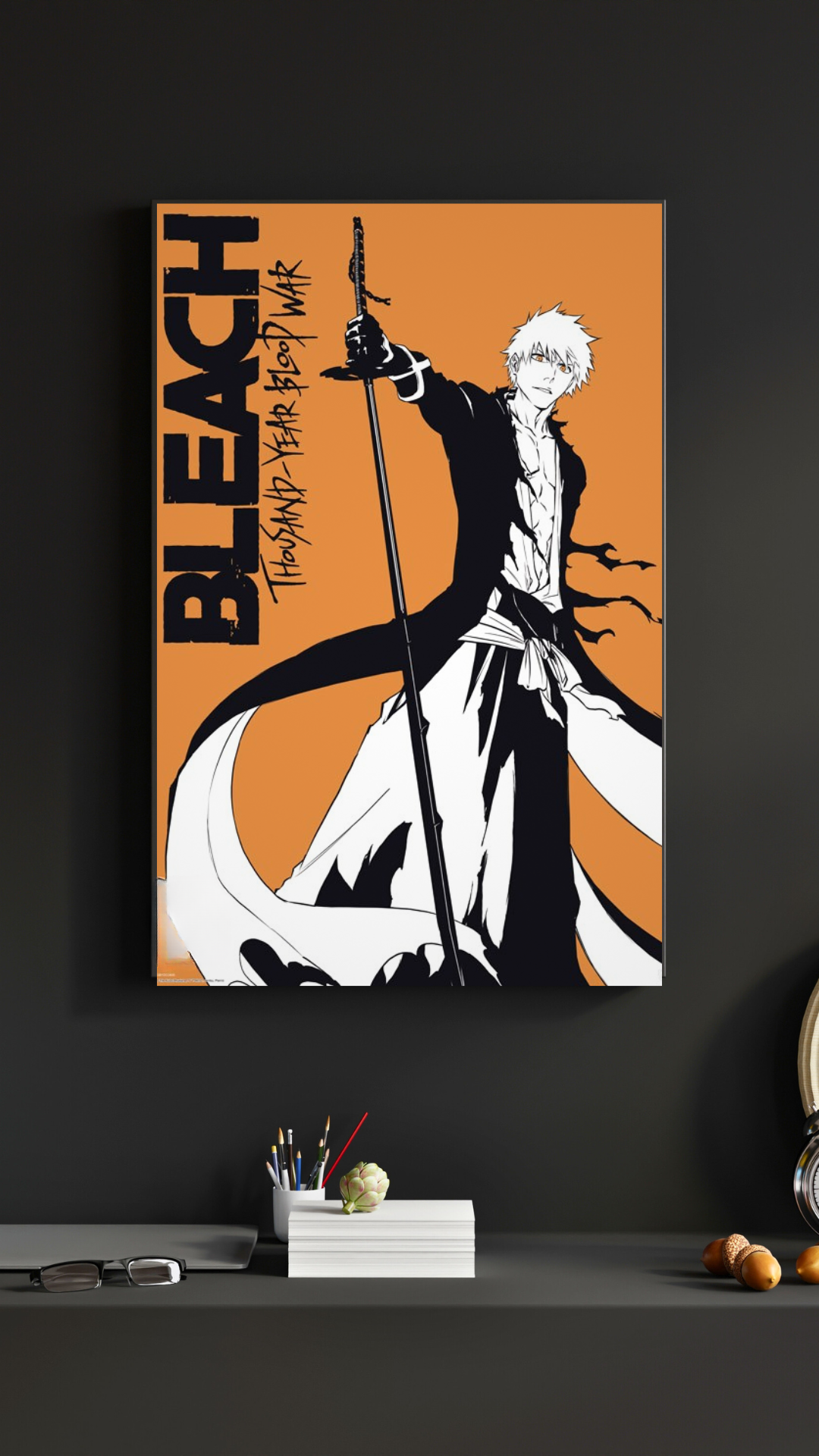 Bleach TYBW - Poster 91,5 x 61 cm – Ichigo in epischer Pose - AnimeGo