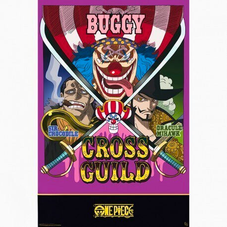 One Piece - Poster 91,5 x 61 - Cross Guild Allianz | Hochwertiger Glanzdruck - AnimeGo