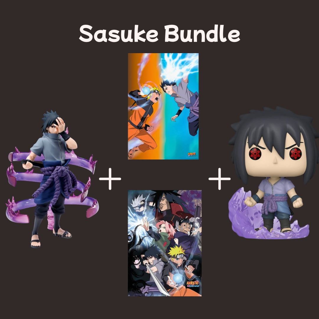 Sasuke Uchiha – Gift Bundle (4er Set)
