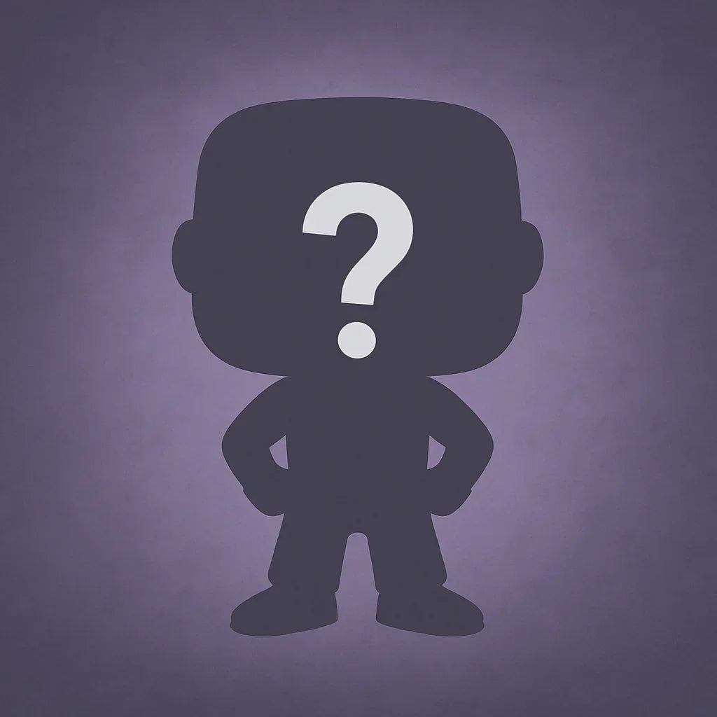 AnimeGo Standard-Mystery Box mit 2 Funko Pop Figuren und 1 Poster – Überraschungsinhalt, originalverpackt, auf weißem Hintergrund.