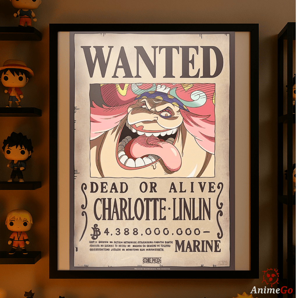Big Mom – Wanted Poster (52 × 38 cm) - AnimeGo
