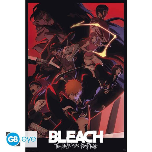 Bleach TYBW Poster – Die Shinigamis vs Quincy | Ichigo, Yhwach und mehr| 91,5 x 61 cmCollectiblesAnime,Bleach,Dekoration,Geschenkidee,Ichigo,PosterAnimeGo