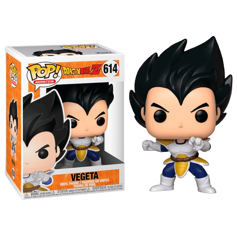 Funko Pop! Animation: Dragon Ball Z - Vegeta 9,5 cm | Sammlerfigur - AnimeGo