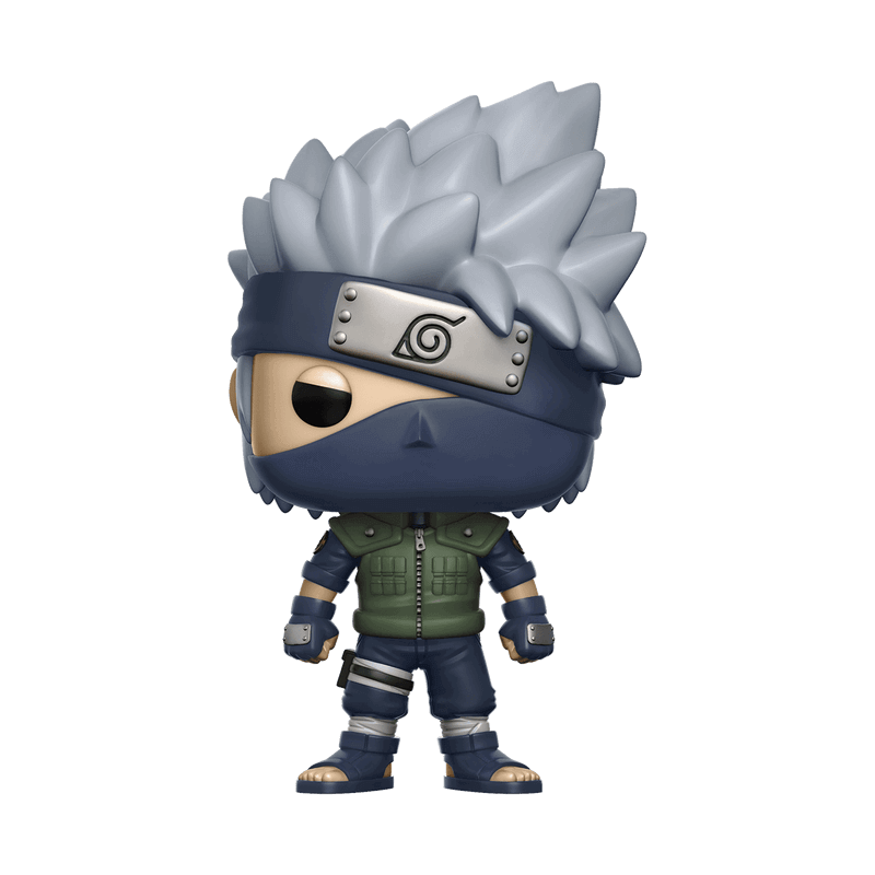 Funko Pop! Figur von Kakashi Hatake aus Naruto Shippuden, 9 cm Vinylfigur in lässiger Haltung, bereit für die nächste Mission.