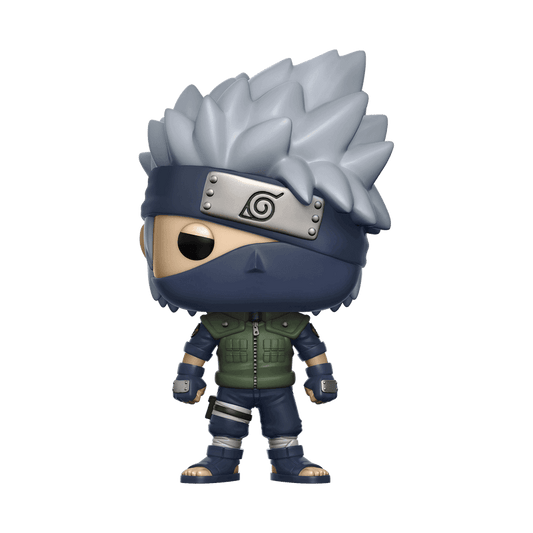 Funko Pop! Figur von Kakashi Hatake aus Naruto Shippuden, 9 cm Vinylfigur in lässiger Haltung, bereit für die nächste Mission.