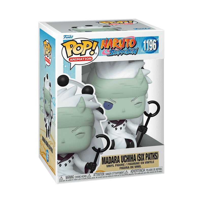 Funko Pop! Naruto Shippuden – Madara Uchiha (Six Paths) | 9 cm Vinyl-Sammlerfigur - AnimeGo