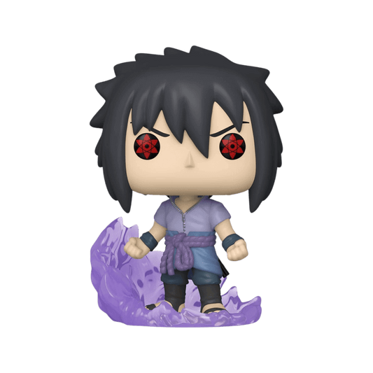 Funko Pop! Figur von Sasuke Uchiha mit der ersten Form seines Susano’o aus Naruto Shippuden. 9 cm Vinylfigur in epischer Pose.