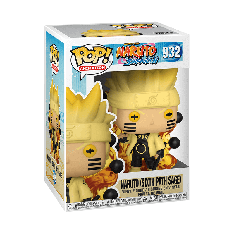 Funko Pop! Animation: Naruto Shippuden - Six Path Sage Naruto | 9 cm Vinyl - Sammlerfigur - AnimeGo