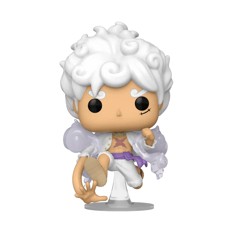 Funko Pop! Animation: One Piece – Luffy Gear Five | 9 cm Vinyl-Sammlerfigur (mit Chase-Variante) - AnimeGo