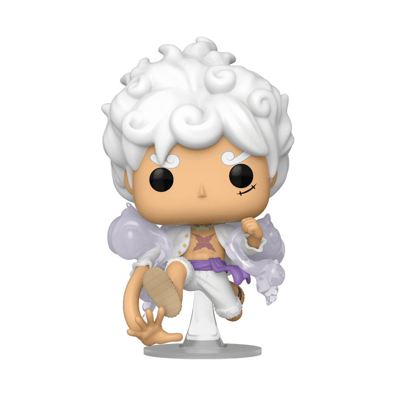 Funko Pop! Animation: One Piece – Luffy Gear Five | 9 cm Vinyl-Sammlerfigur (mit Chase-Variante) - AnimeGo