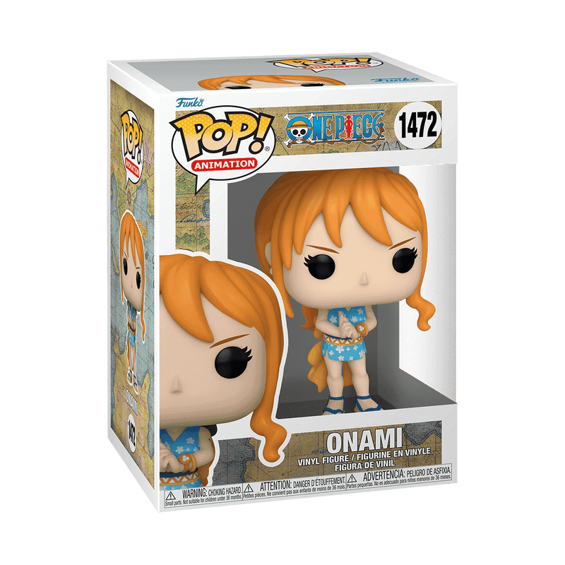 Funko Pop! Animation: One Piece – Nami im Wano-Outfit | 9 cm Vinyl-Sammlerfigur - AnimeGo