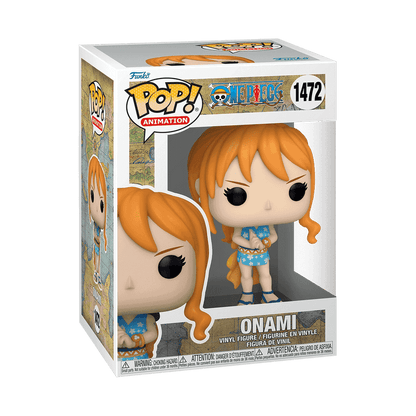 Funko Pop! Animation: One Piece - Onami (Nami) im Wano - Outfit im Fensterbox | 9 cm Vinyl - Sammlerfigur - AnimeGo