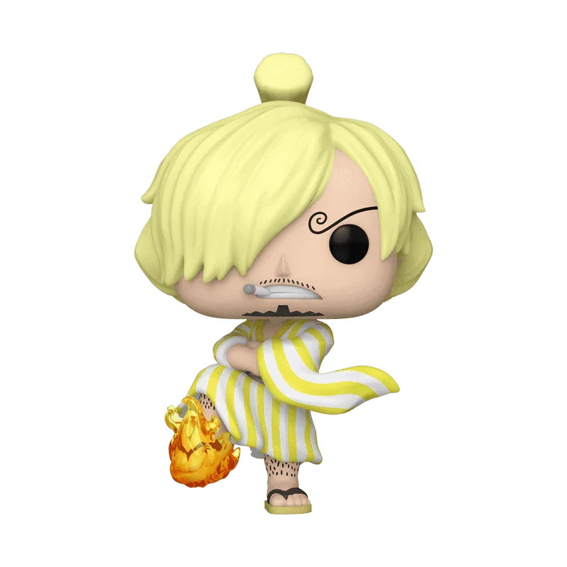 Sanji One Piece Funko Pop originalverpackt in Fensterboxen. AnimeGo