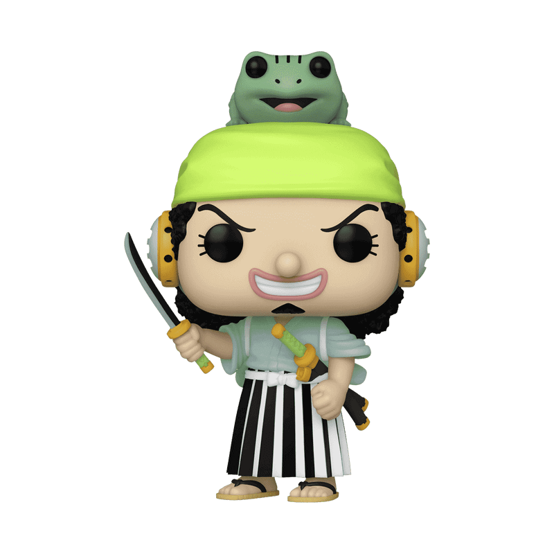 Funko Pop! Animation: One Piece - Lysop im Wano - Outfit | 9 cm Vinyl - Sammlerfigur - AnimeGo