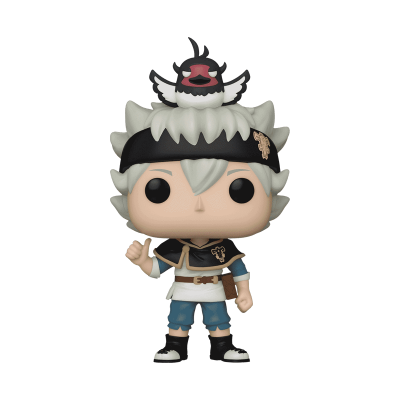 Funko Pop! Black Clover – Asta mit Nero 9 cm Vinylfigur, ein Muss für Black Clover-Sammler.