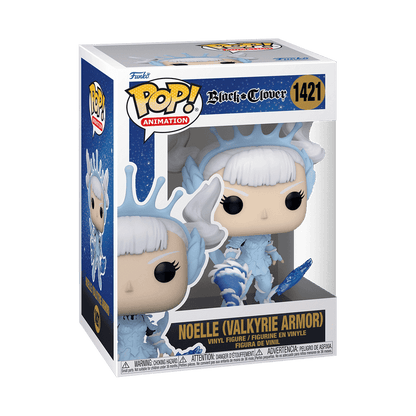 Funko Pop! Black Clover – Noelle Silva mit Valkyrie Armor, 9 cm Vinylfigur für Sammler.