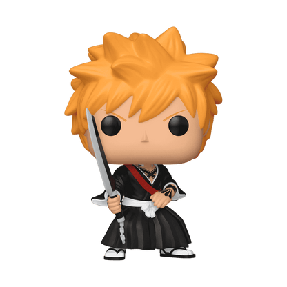 Funko Pop! Bleach – Ichigo Kurosaki, 9 cm Vinylfigur mit Chance auf Chase-Variante für Sammler.