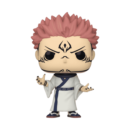 Funko Pop! Jujutsu Kaisen – Ryomen Sukuna Figur in 9 cm, detailreiches Design, perfekt für Sammler und Anime-Fans.
