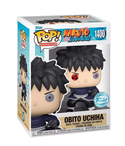 Funko Pop! Naruto Shippuden – Obito Uchiha Exclusive Figur in stilvoller Fensterbox