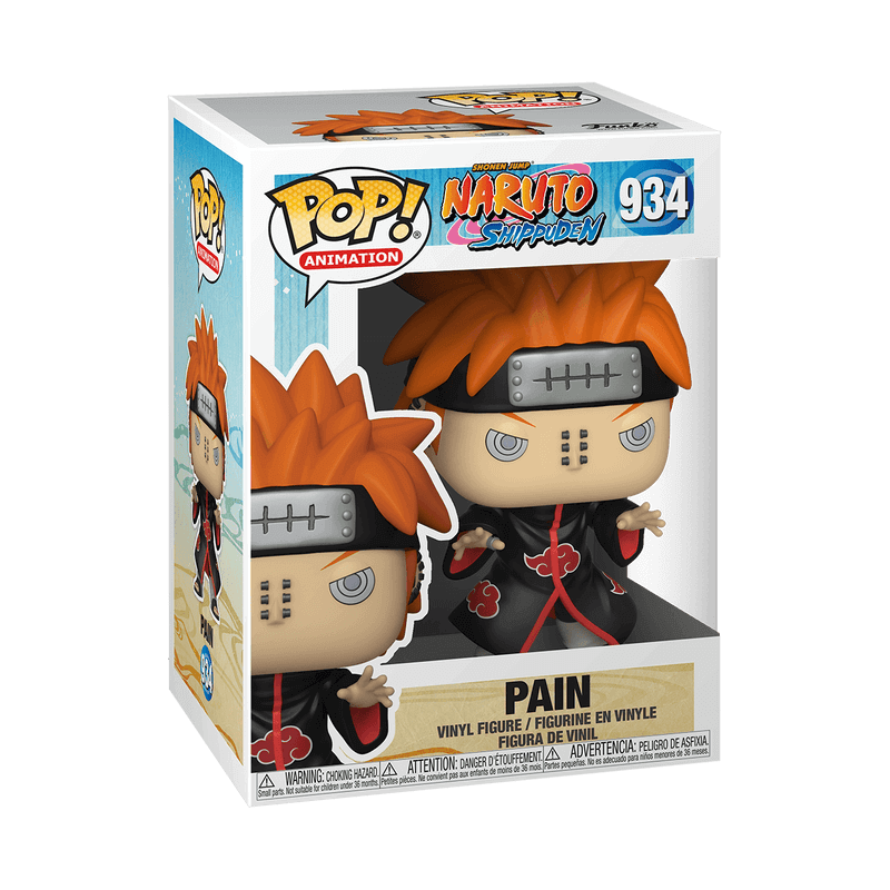 Funko Pop! Naruto Shippuden – Pain 9 cm Vinyl-Figur im Fensterbox.

