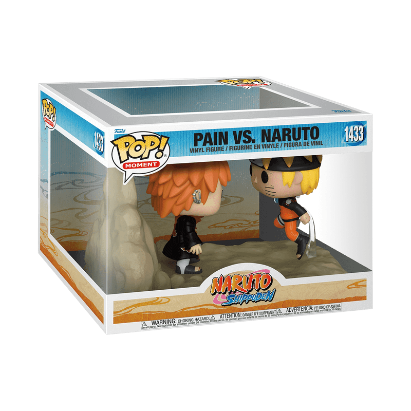 Funko Pop! Naruto Shippuden - Pain vs. Naruto im Fensterbox| Episches Showdown - Sammlerstück - AnimeGo