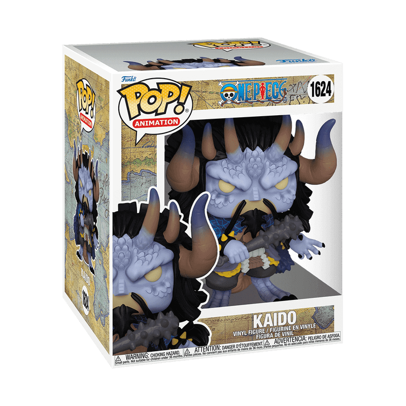 Funko Pop! Super: One Piece - Kaido (Man - Beast Form) im fensterbox | 15 cm Vinyl - Sammlerfigur - AnimeGo