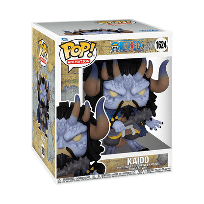 Funko Pop! Super: One Piece - Kaido (Man - Beast Form) im fensterbox | 15 cm Vinyl - Sammlerfigur - AnimeGo