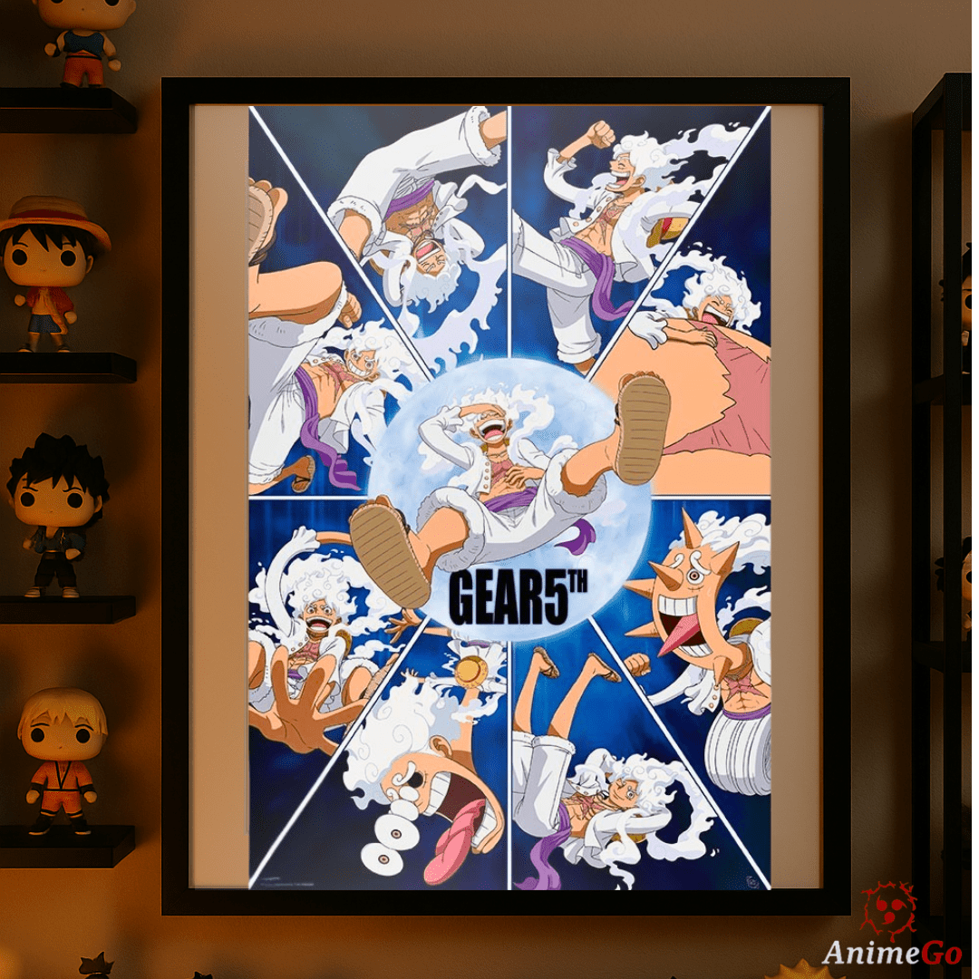 Gear 5th Luffy (Dingo) – Poster (91,5 × 61 cm) - AnimeGo
