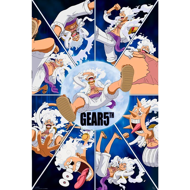 Gear 5th Luffy (Dingo) – Poster (91,5 × 61 cm) - AnimeGo