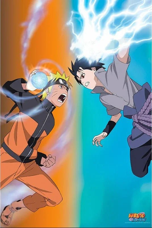 Naruto & Sasuke Duo - Bundle – 2 Figuren + Gratis Poster! - AnimeGo