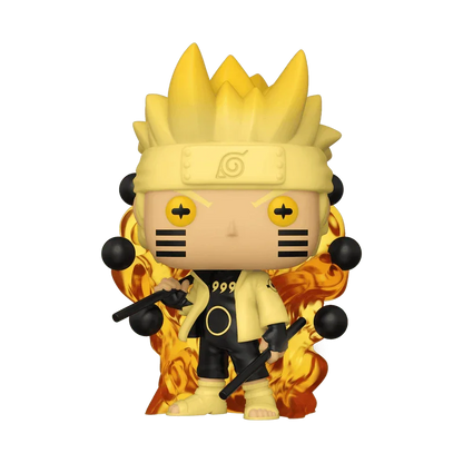 Funko Pop Naruto Figur originalverpackt, 9 cm, auf weißem Hintergrund.