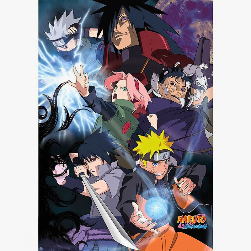 Naruto Shippuden Poster – Ninja War Group | 91,5 x 61 cm – AnimeGo Schweiz - AnimeGo