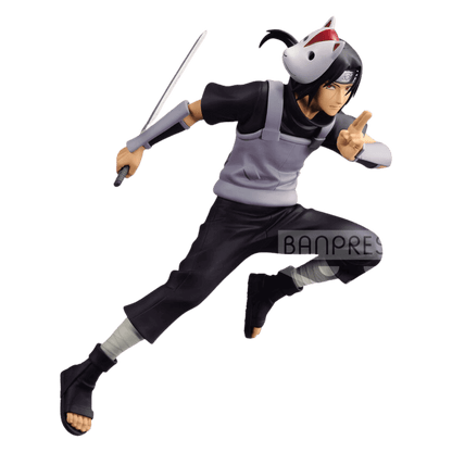 Naruto Shippuden Uchiha Itachi Vibrations Stars Figur 16 cm  von der Seite - bei AnimeGo