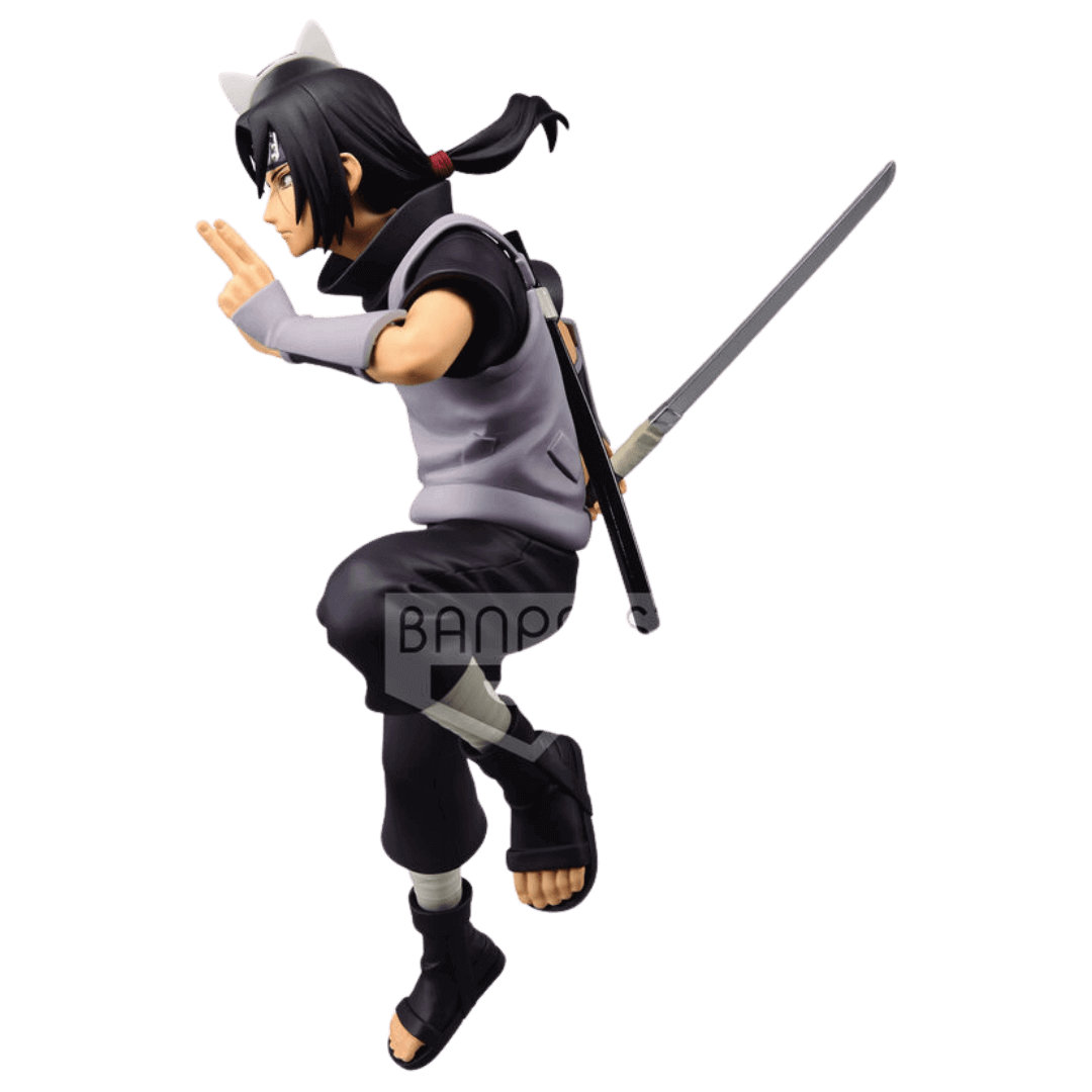 Naruto Shippuden Uchiha Itachi Vibrations Stars Figur 16 cm  von der Seite - bei AnimeGo