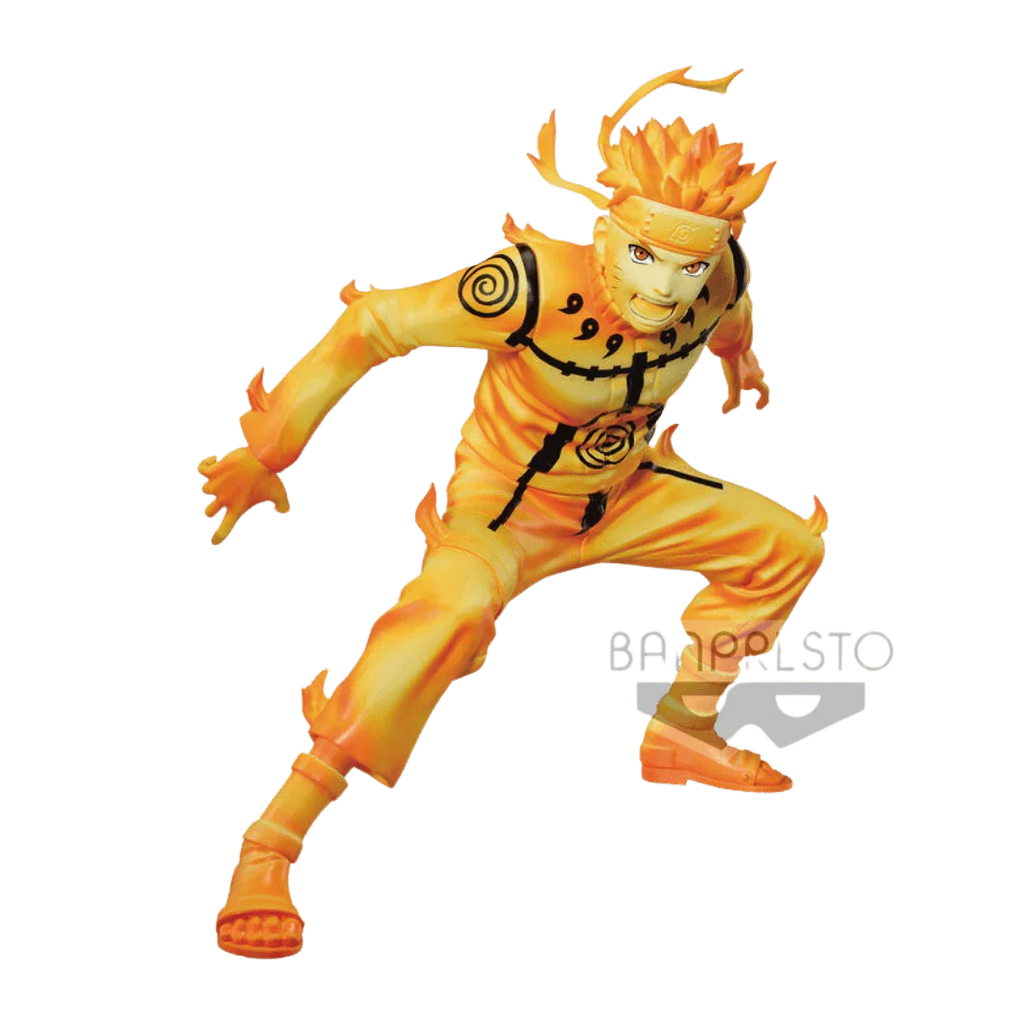 Naruto Shippuden – Uzumaki Naruto Kyuubi Mode Figur 15 cm | Banpresto - AnimeGo