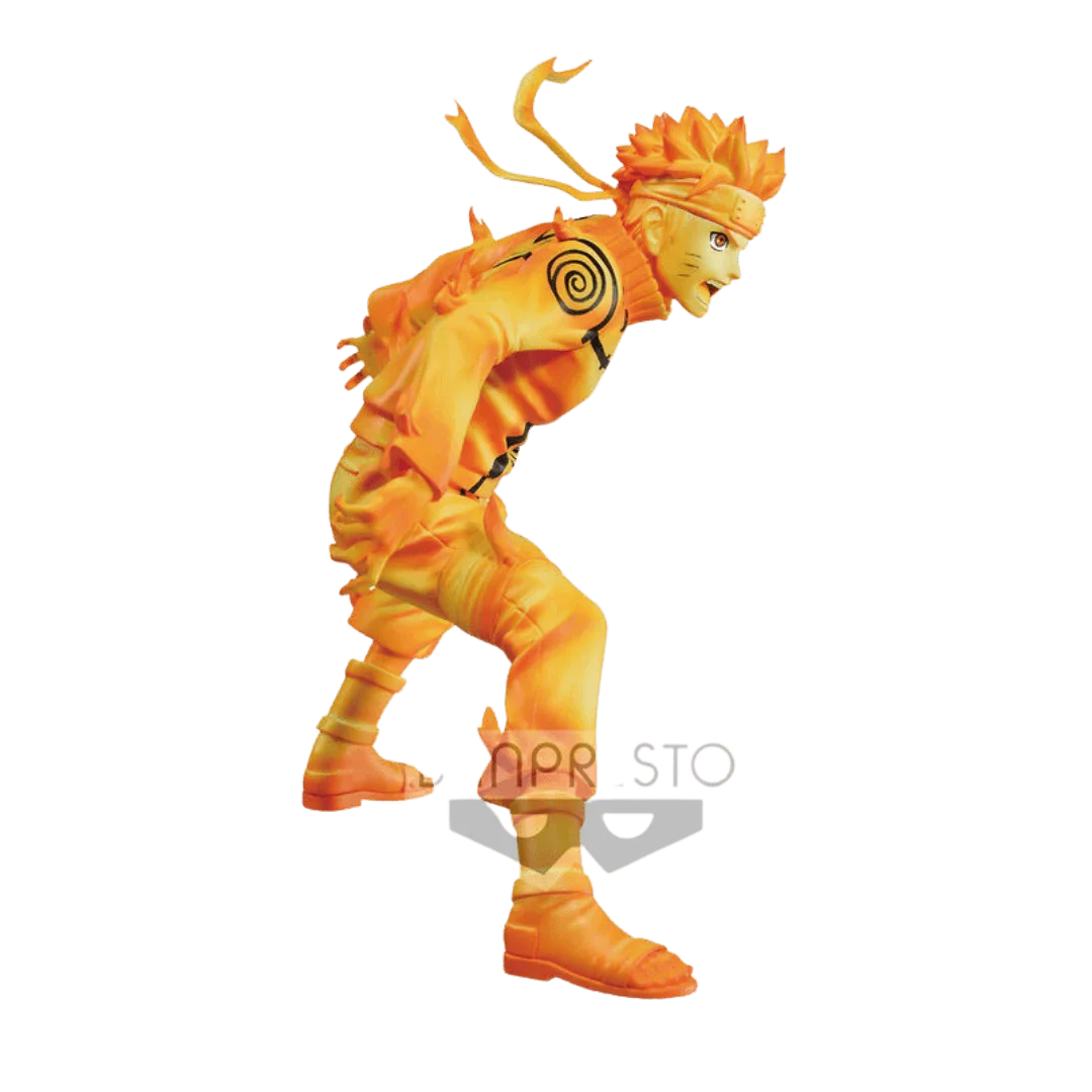 Naruto Shippuden – Uzumaki Naruto Kyuubi Mode Figur 15 cm | Banpresto - AnimeGo