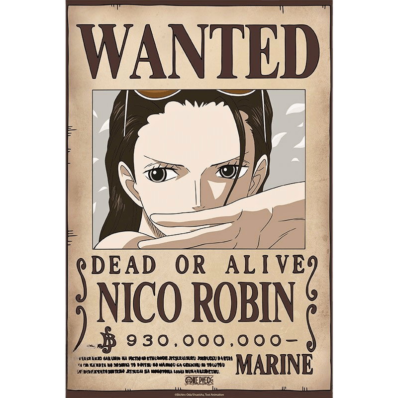Nico Robin (Wano) – Wanted Poster (52 × 38 cm) - AnimeGo