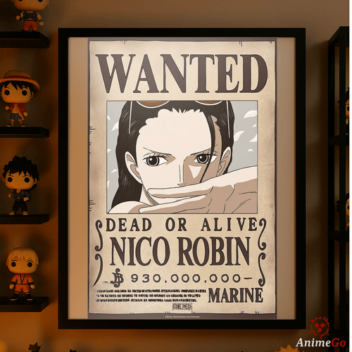 One Piece Poster – Nico Robin Wanted 52x38 cm | AnimeGo